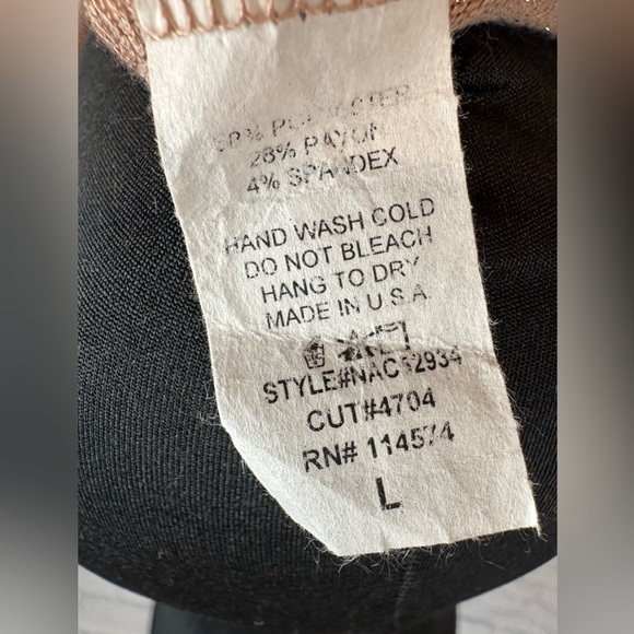 Cute gold and pink sparkle top size Large! - Picture 11 of 11